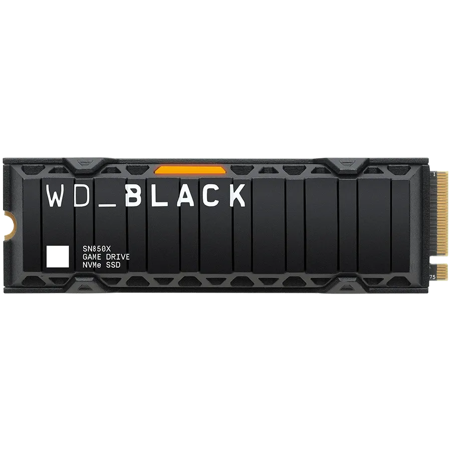 SSD диск SanDisk SSD SanDisk Black SN850X HeatSink 2TB M.2 2280 PCIe Gen4 x4