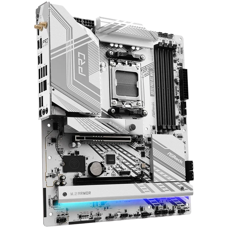 Дънна платка ASRock AMD X870 (X870 PRO RS WIFI)