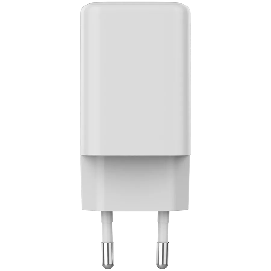 Зарядно устройство Canyon charger CU45CC GaN 45W 2xPD EU, бяло