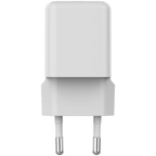 Зарядно устройство Canyon charger CU20AC GaN 20W 1xPD 1xQC EU, бяло