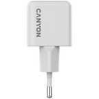 Зарядно устройство Canyon charger CU20C GaN 20W 1xPD EU, бяло