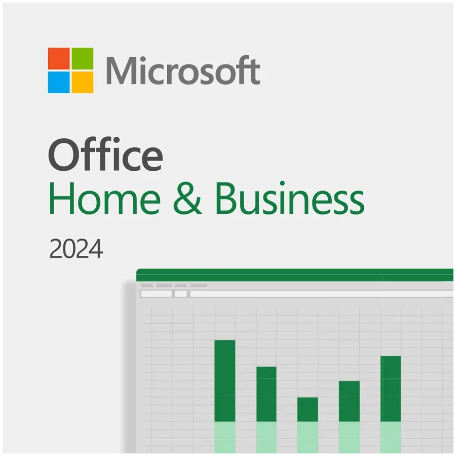 Софтуер Microsoft Office Home and Business 2024 English EuroZone Medialess