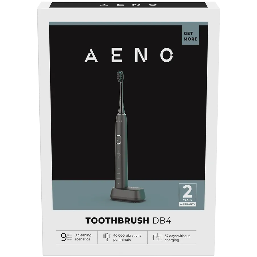 Електрическа четка за зъби AENO Sonic Electric Toothbrush, DB4: Black, 9
