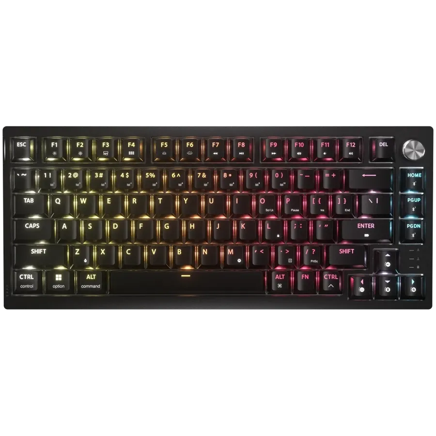 Геймърска клавиатура Corsair K65 PLUS Wireless Tactile 75% RGB Mechanical