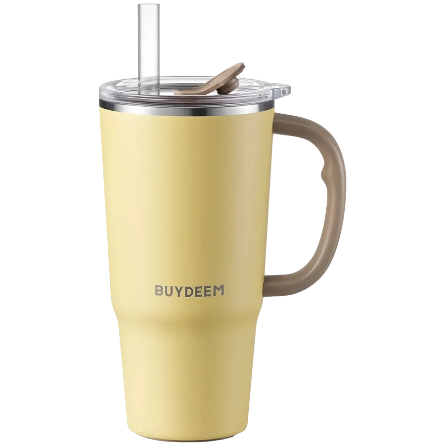 Чаша Buydeem Thermo Mug With Straw 700 ml