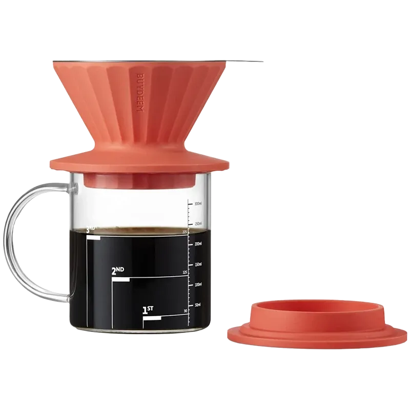 Филтър за кафе Buydeem Coffee filter, model CD1024, color Vivid, оранжев