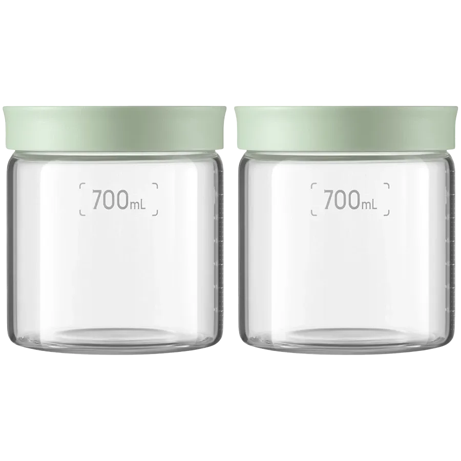 Аксесоар Buydeem Glass storage box 700ml x2