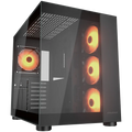 Компютърна кутия Cougar FV150 RGB PC Case, Mid tower, черна