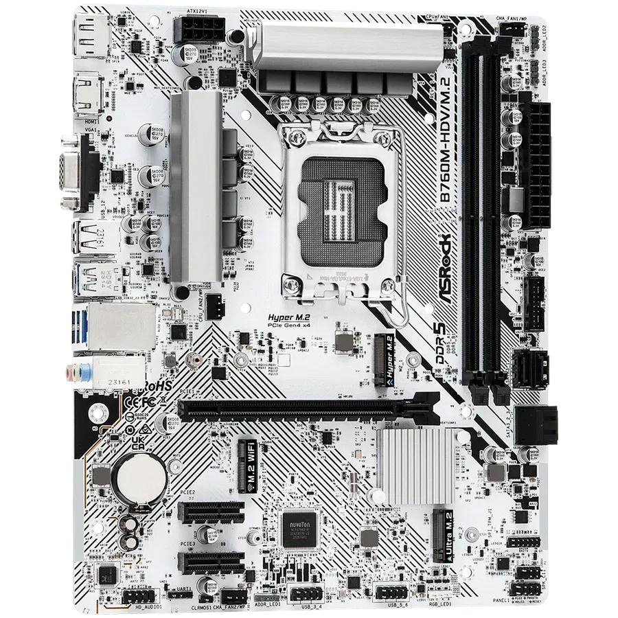Дънна платка ASRock iB760 (B760M-HDV/M.2)