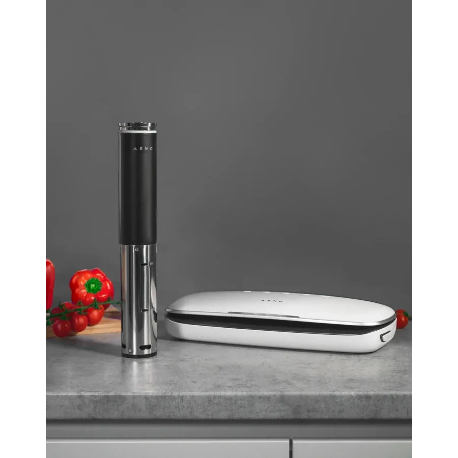 Уред за вакуумиране AENO VS2 Vacuum Sealer, 120W, 75kPa, 3 Modes, бял