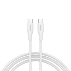 Кабел Canyon cable CC60SC10 C-C 60W 1m Silicon, бял