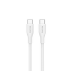 Кабел Canyon cable CC60SC10 C-C 60W 1m Silicon, бял