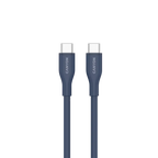 Кабел Canyon cable CC60SC10 C-C 60W 1m Silicon Dark, син