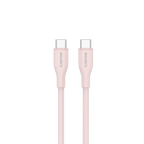 Кабел Canyon cable CC60SC10 C-C 60W 1m Silicon Pink Sand