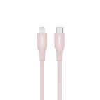 Кабел Canyon cable CLNM60 C-L 60W MFI 1m Silicon, розов
