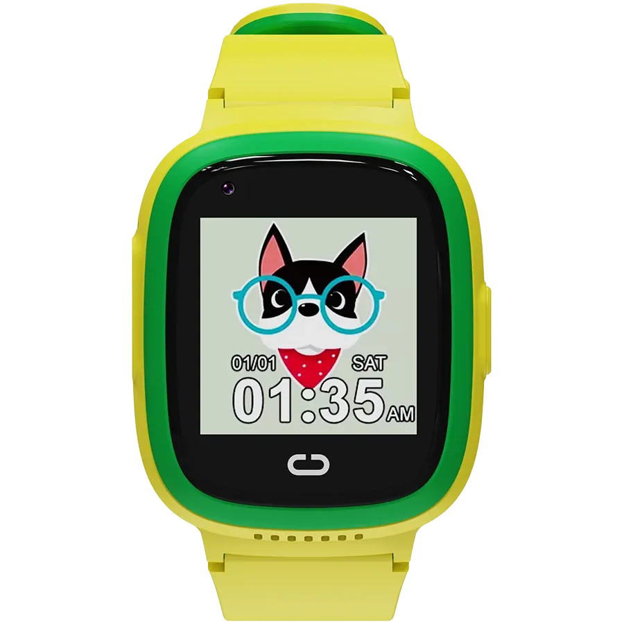 Детски смарт часовник Canyon kids watch Sunny KW-48 Video 4G GPS Games&Music (CNE-KW48YG)