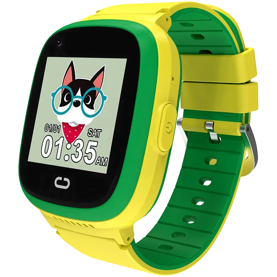 Детски смарт часовник Canyon kids watch Sunny KW-48 Video 4G GPS Games&Music (CNE-KW48YG)
