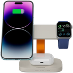 Безжично зарядно Canyon Wireless Charging Station Hexagon 310 3in1