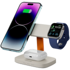 Безжично зарядно Canyon Wireless Charging Station Hexagon 310 3in1