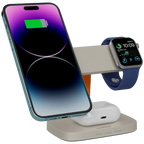 Безжично зарядно Canyon Wireless Charging Station Hexagon 310 3in1
