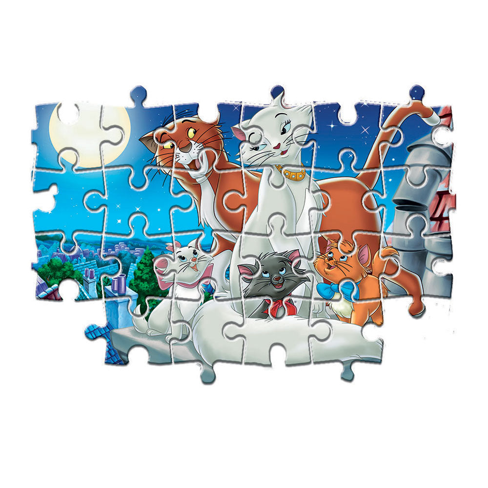 CLEMENTONI 2x20ч. Пъзел Disney Animals