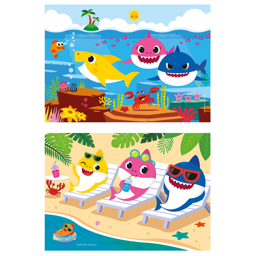 CLEMENTONI 2x20ч. Пъзел Baby Shark