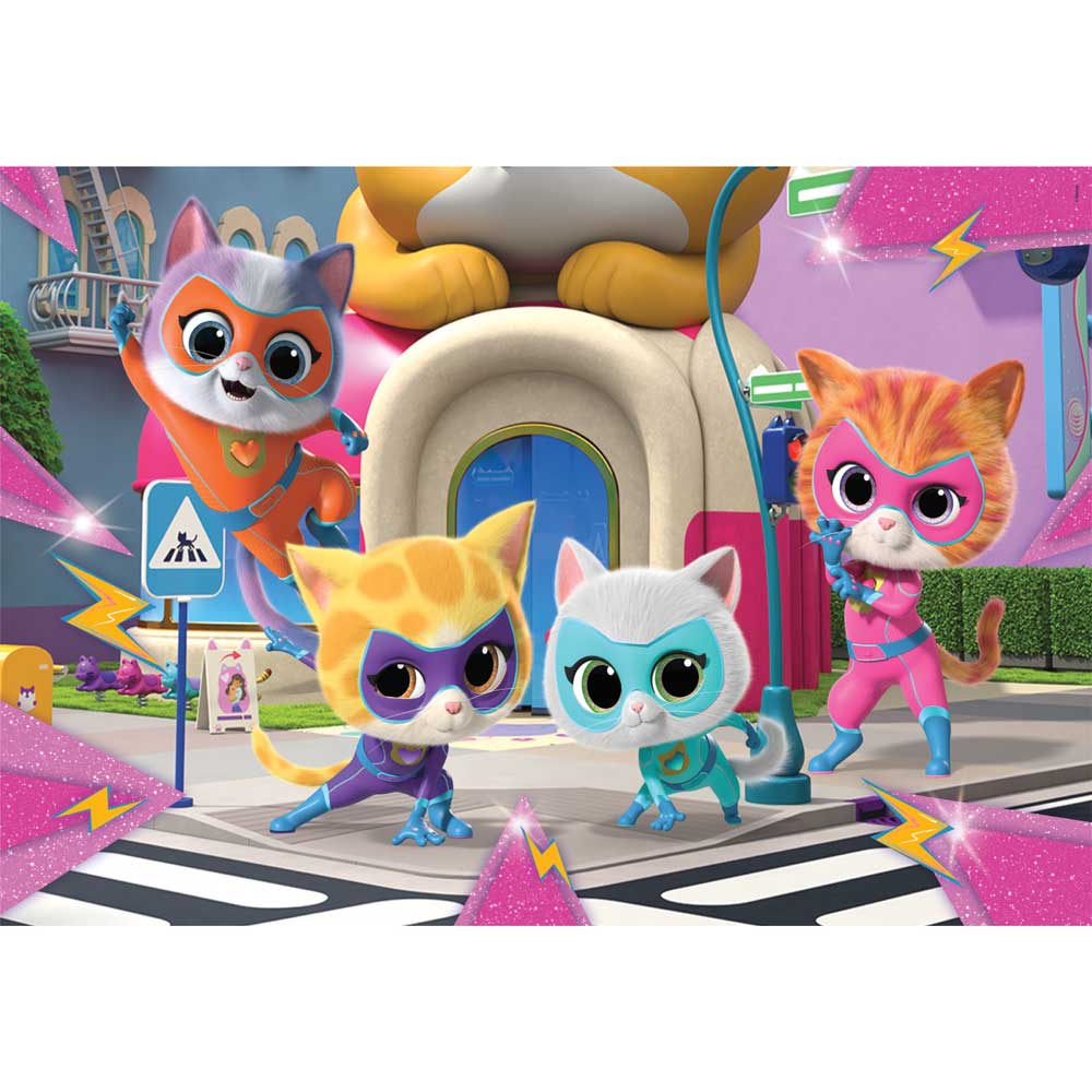 CLEMENTONI 2x20ч. Пъзел Super Kitties