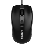 Мишка Canyon M-4 Wired, черна