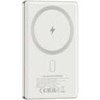 Външна батерия Canyon OnPower 505 slim Magnetic 5000 mAh PD20W, бежова