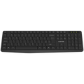 Клавиатура Canyon KB-W01 EN/BG Wireless, черна