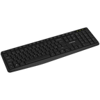 Клавиатура Canyon KB-W01 EN/BG Wireless, черна