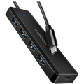 USB хъб Axagon HUE-C1C 4x USB3.2 Gen 1 Travel hub