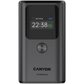 Външна батерия Canyon OnPower 130 TFT 10000 mAh PD30W Dark, сива