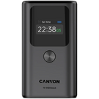 Външна батерия Canyon OnPower 130 TFT 10000 mAh PD30W Dark, сива