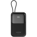 Външна батерия Canyon OnPower 101 built-in cable 10000 mAh PD22.5W, черна