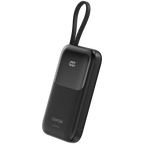 Външна батерия Canyon OnPower 101 built-in cable 10000 mAh PD22.5W, черна