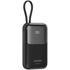 Външна батерия Canyon OnPower 101 built-in cable 10000 mAh PD22.5W, черна