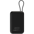 Външна батерия Canyon OnPower 101 built-in cable 10000 mAh PD22.5W, черна
