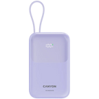 Външна батерия Canyon OnPower 101 built-in cable 10000 mAh PD22.5W