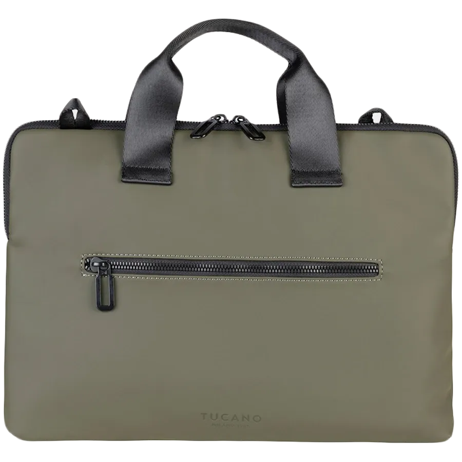 Чанта за лаптоп Tucano Gommo за Laptop 14”/ MacBook Pro 14” Military, зелена