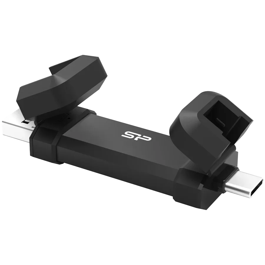 Външен SSD диск Silicon Power DS72 250GB USB Type-A and USB Type-C 3.2 Gen 2