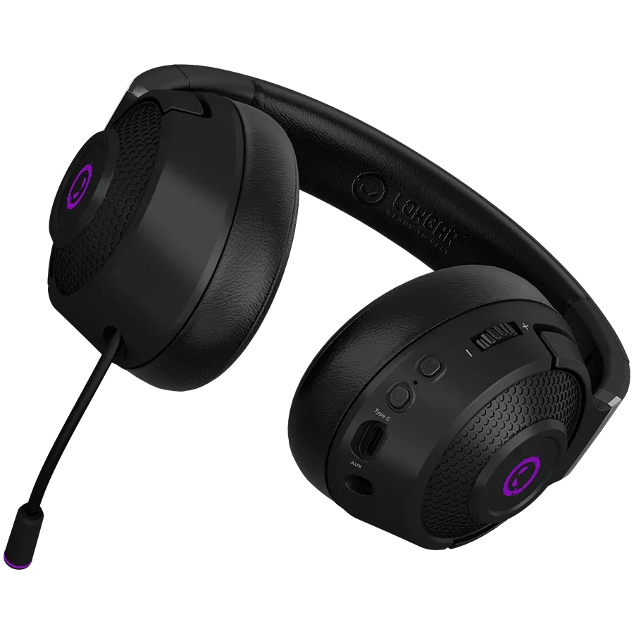 Геймърски слушалки Lorgar Noah 702, Wireless, черни