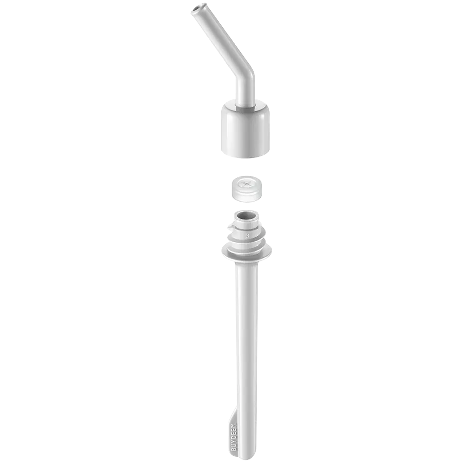Аксесоар Buydeem Portable Glass Straw Bottle 500 ml