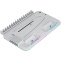Охладител Canyon cooling stand CS-51 RGB PS5 Slim/DE Charge, бял