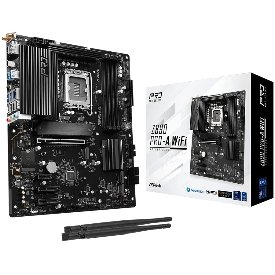 Дънна платка ASRock Intel Z890/4DDR5/WIFI