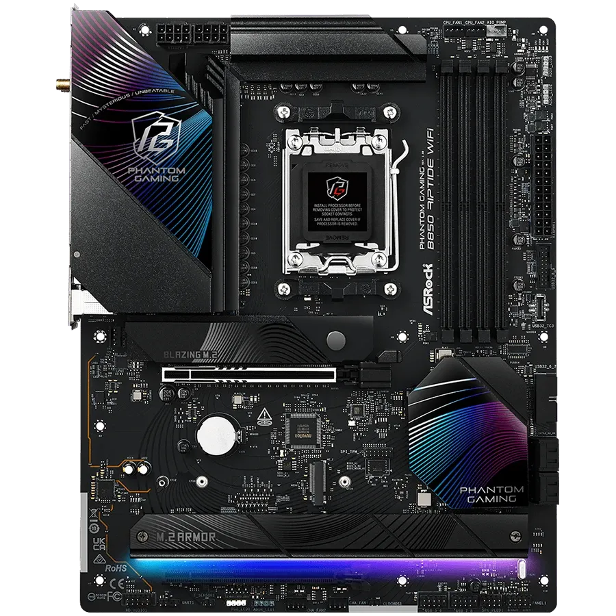 Дънна платка ASRock AMD B850 (B850 RIPTIDE WIFI)