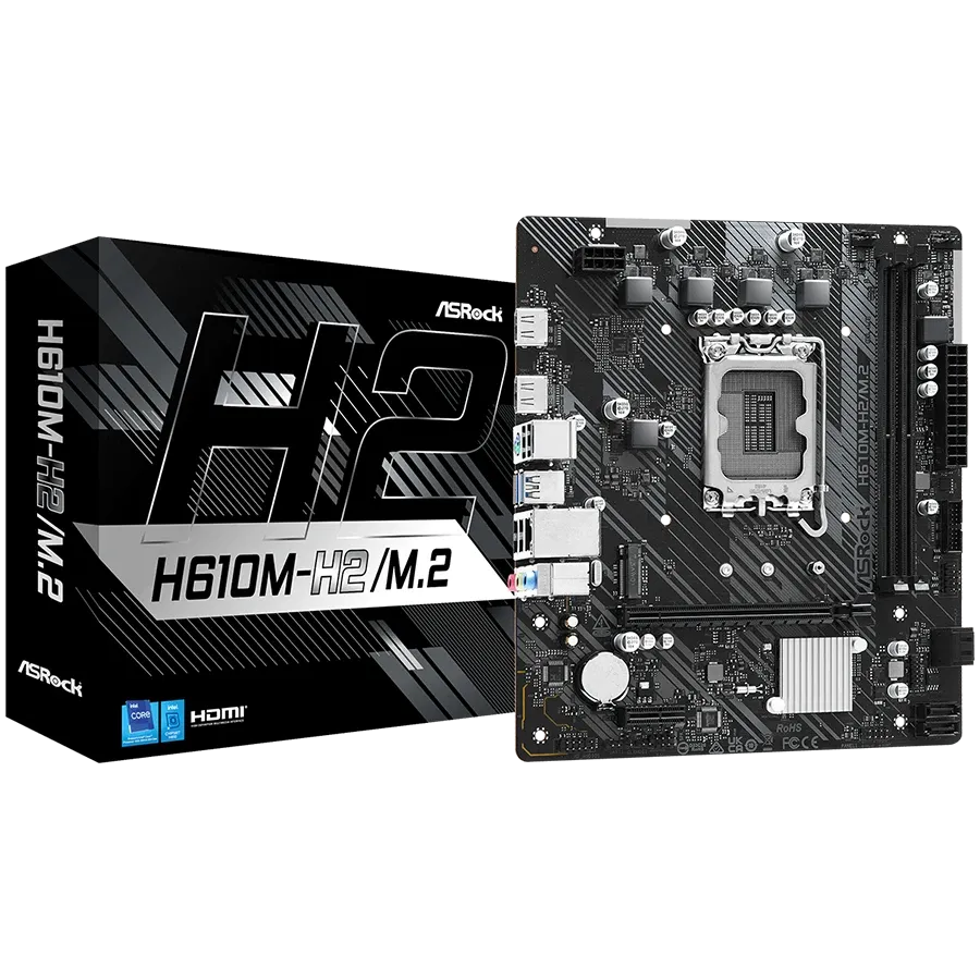 Дънна платка ASRock iH610 (H610M-H2/M.2)