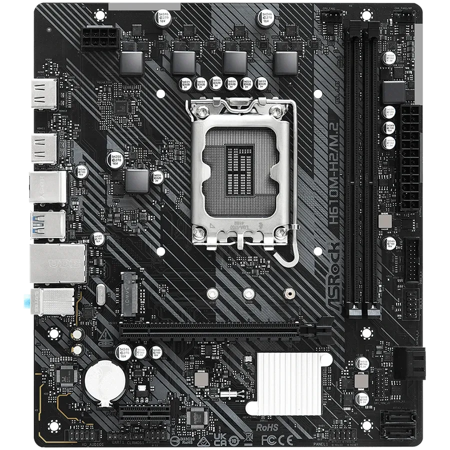 Дънна платка ASRock iH610 (H610M-H2/M.2)