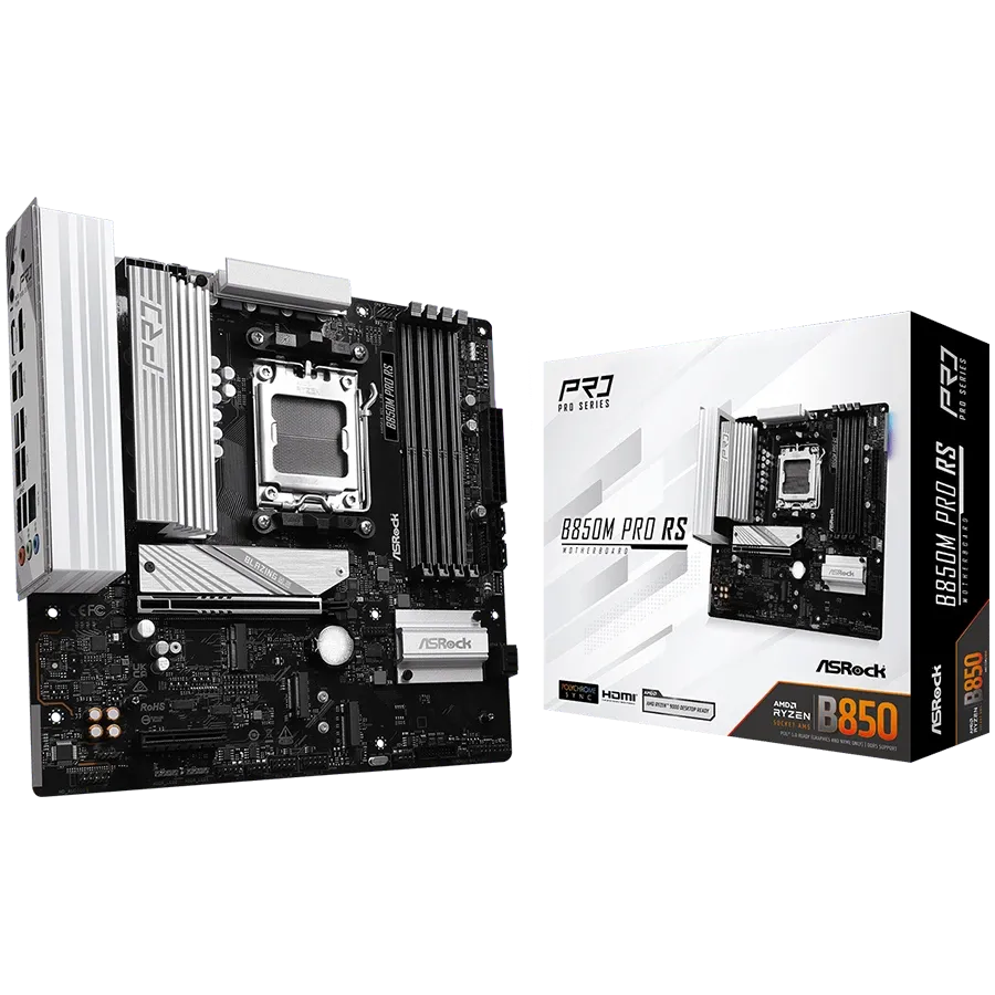Дънна платка ASRock AMD B850 (B850M PRO RS)
