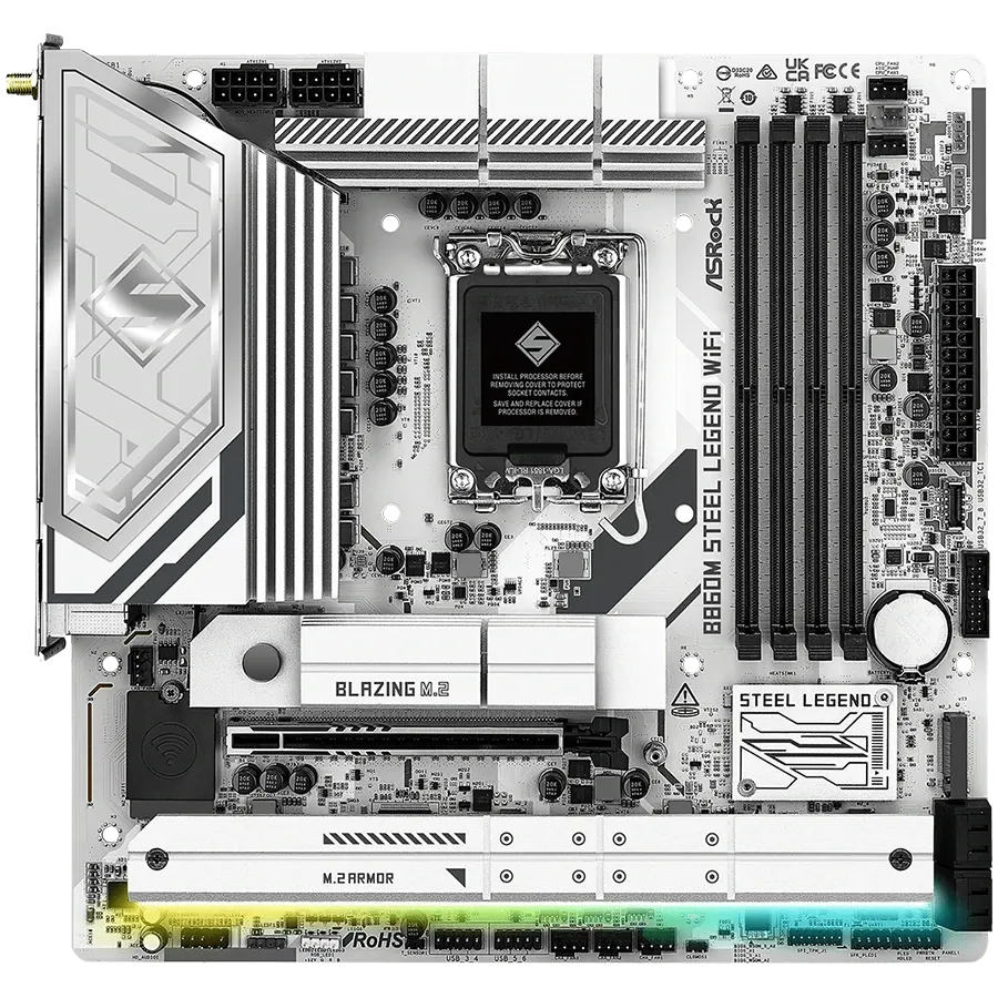 Дънна платка ASRock Intel B860/4DDR5/WIFI